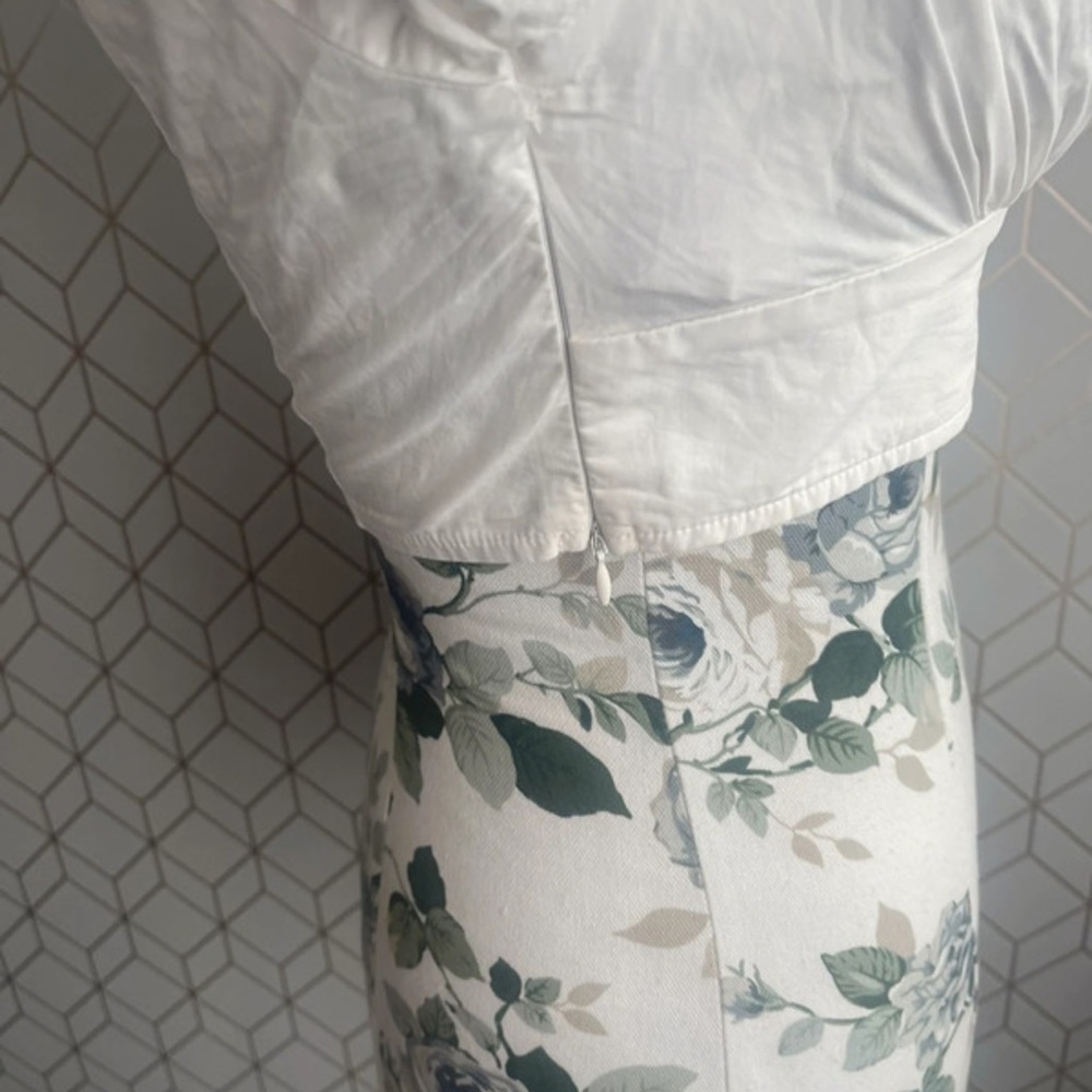 WHITE PrettyLittleThing crop top shirt , M / 10 - Picture 10 of 13